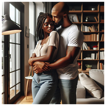 Free Love Couple illustration and picture