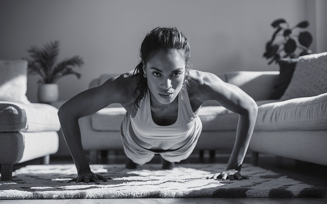 Free ai generated woman fitness illustration