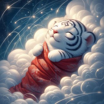 Free Ai Generated Tiger illustration and picture