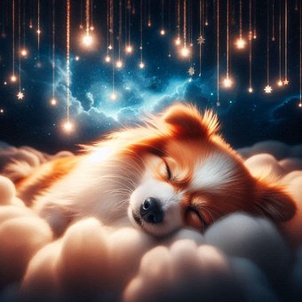 Free Ai Generated Dog illustration and picture