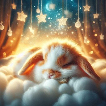 Free Ai Generated Rabbit illustration and picture