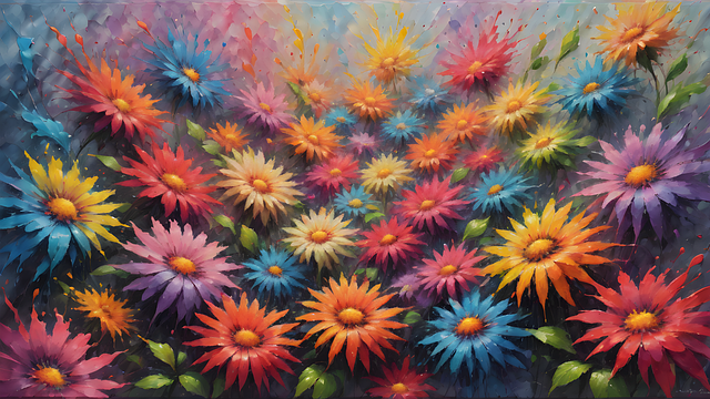 Free Ai Generated Flowers illustration and picture