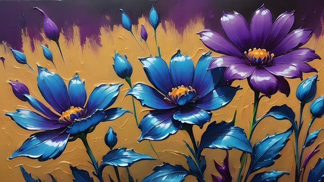 Free Ai Generated Purple illustration and picture