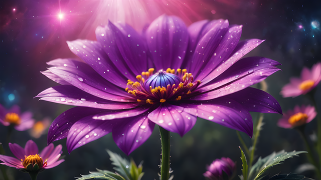 Free Ai Generated Flower illustration and picture