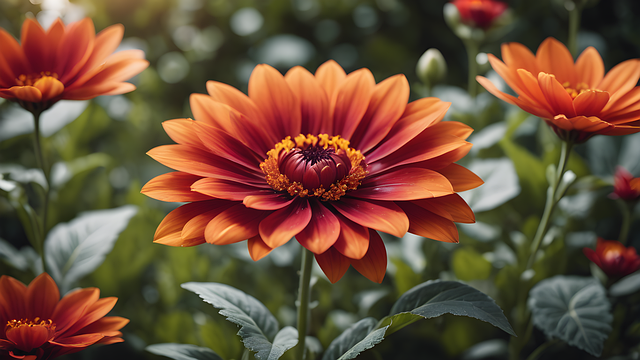 Free Ai Generated Flowers illustration and picture