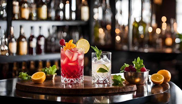 Ai Generiert, Alkohol, Getränke, Bar