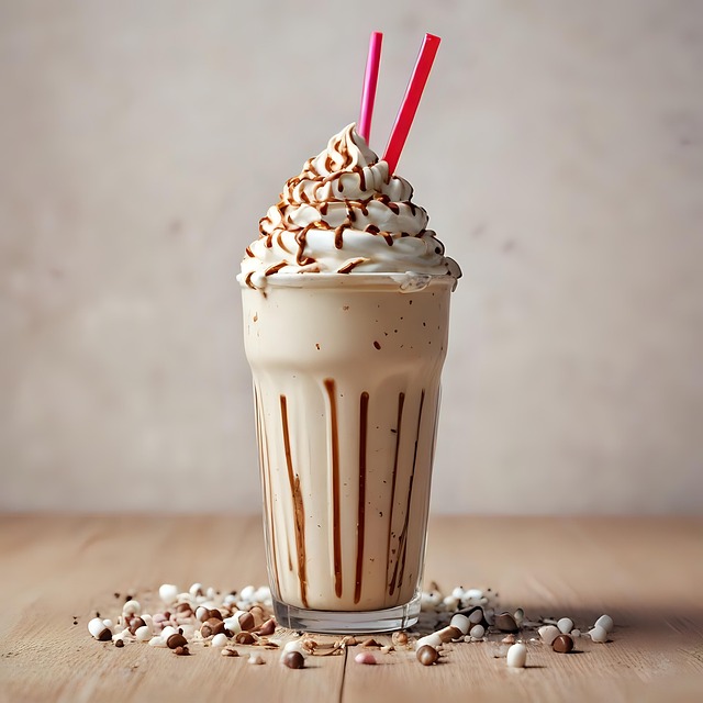Download Ai Generated, Milkshake, Candies. Royalty-Free Stock ...