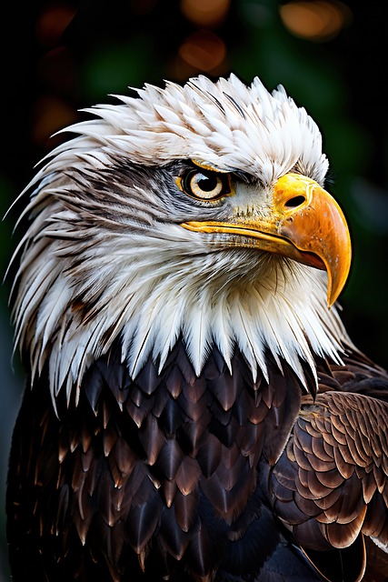 Free ai generated bald eagle eagle illustration