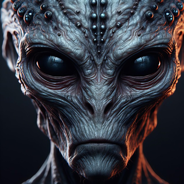 Download free HD stock image of Ai Generated Alien Free ai generated alien extraterrestrial illustration
