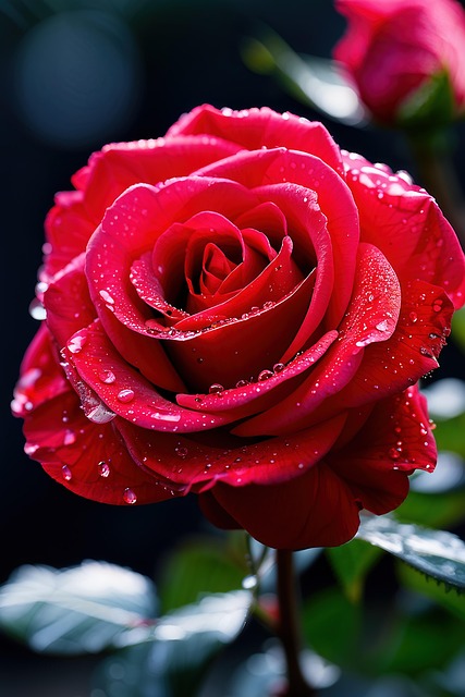 Free ai generated rose flower illustration