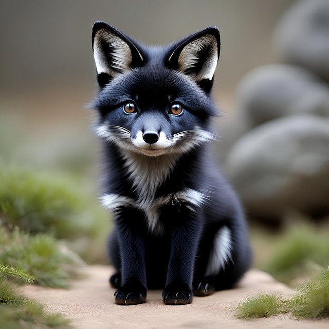 Free Ai Generated Wolf illustration and picture