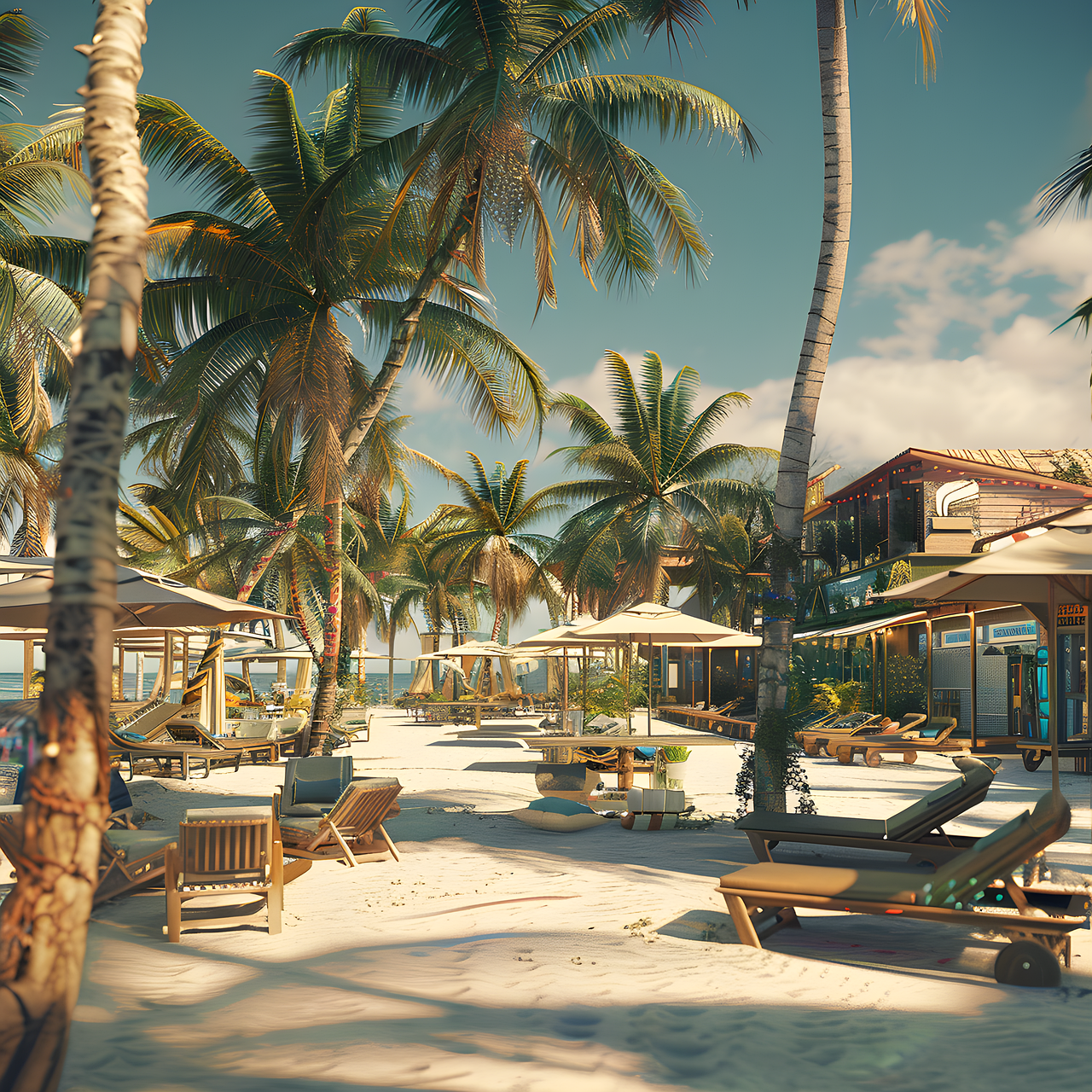 Download Ai Generated, Beach, Summer. Royalty-Free Stock Illustration ...