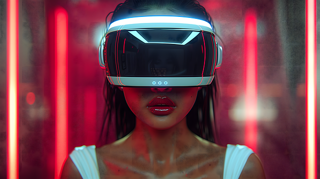 Ai Gerado, Mulher, Futuro, Futurista