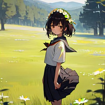 Free Anime Cartoon illustration and picture