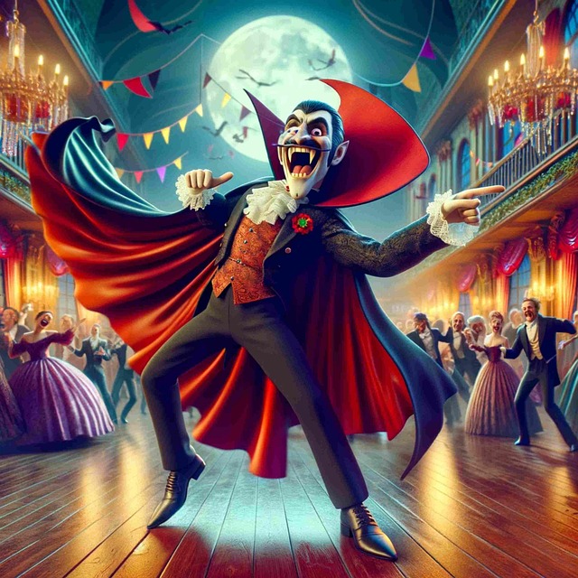 Free ai generated count dracula count illustration