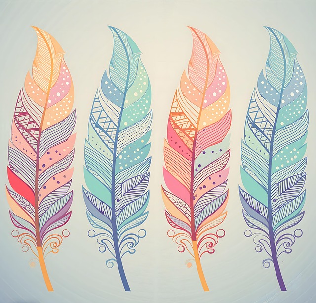 Download free HD stock image of Ai Generated Feathers Free ai generated feathers fairy feathers illustration