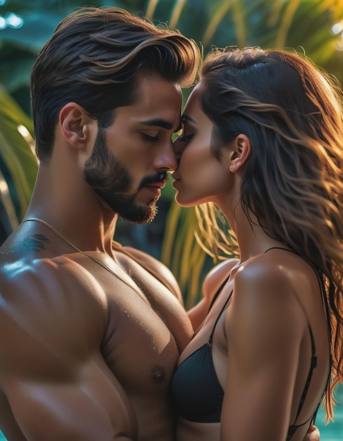 Free Ai Generated Couple illustration and picture