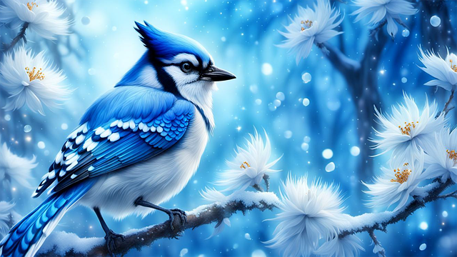 Free ai generated cardinal bird illustration