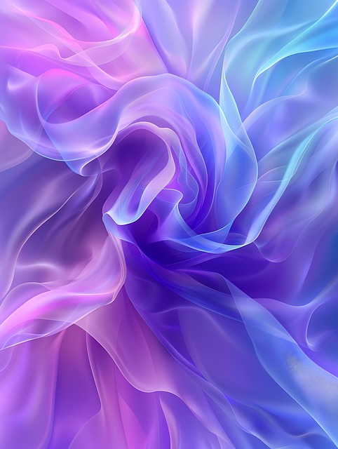 Free ai generated waves pattern illustration