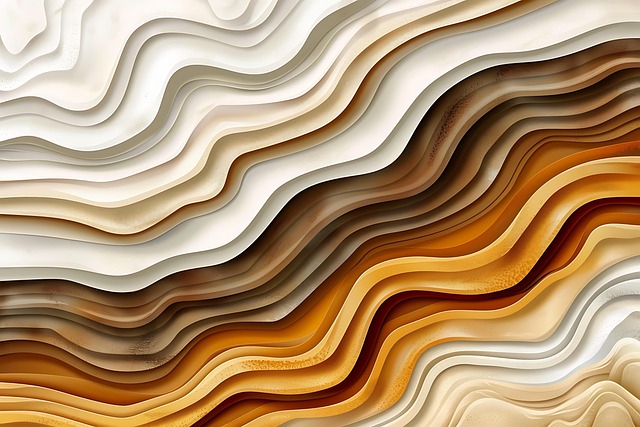 Free ai generated waves pattern illustration