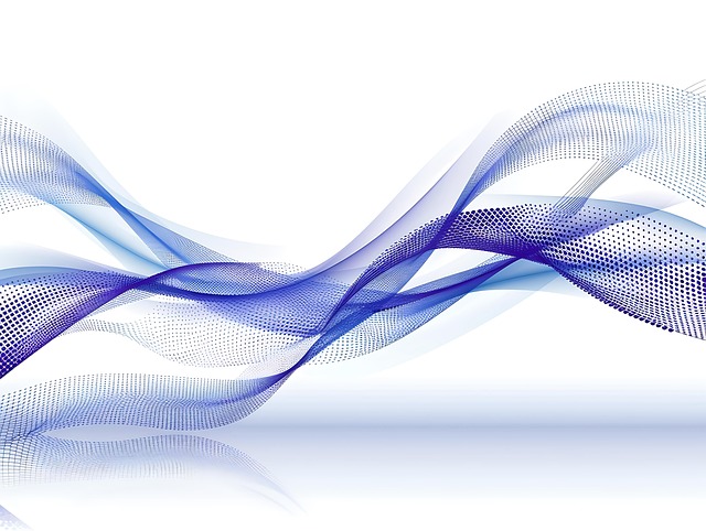 Free ai generated waves pattern illustration