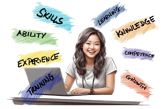Free ai generated woman skills illustration