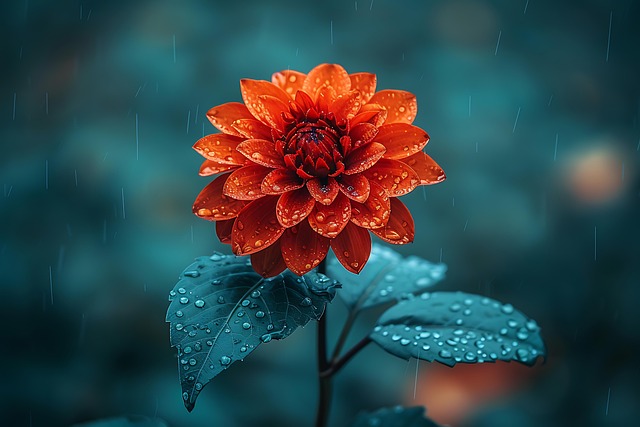 Ai Generiert, Blume, Dahlie, Pflanze