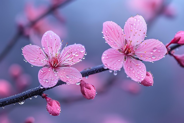 Ai Generiert, Blumen, Kirsche, Sakura