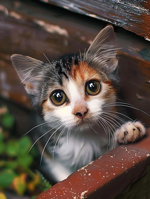 Free kitten cat cute illustration