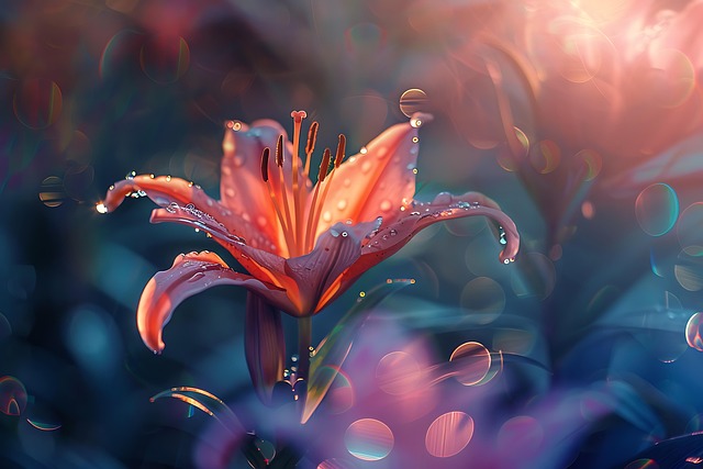Free daylily lily hemerocallis illustration