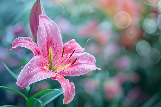 Free flower pink nature illustration