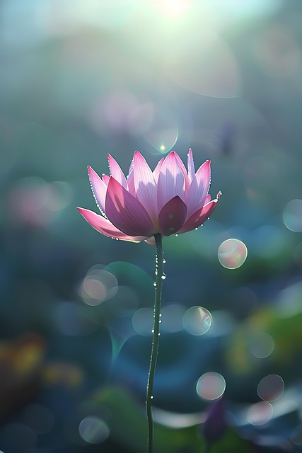 Free lotus flower lily illustration