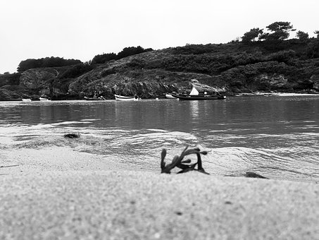 Zee, Strand, Natuur, Landschap, Boot
