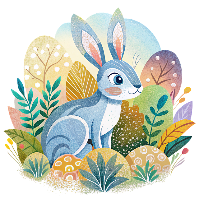 Download free HD stock image of Ai Generated Rabbit Free ai generated rabbit nature illustration