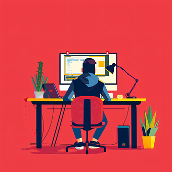 Ai Genererad, Man, Programmerare