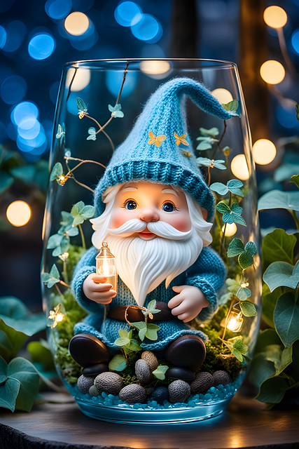 Free ai generated garden gnome gnome illustration