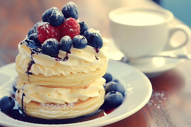 Free ai generated pancakes cake illustration