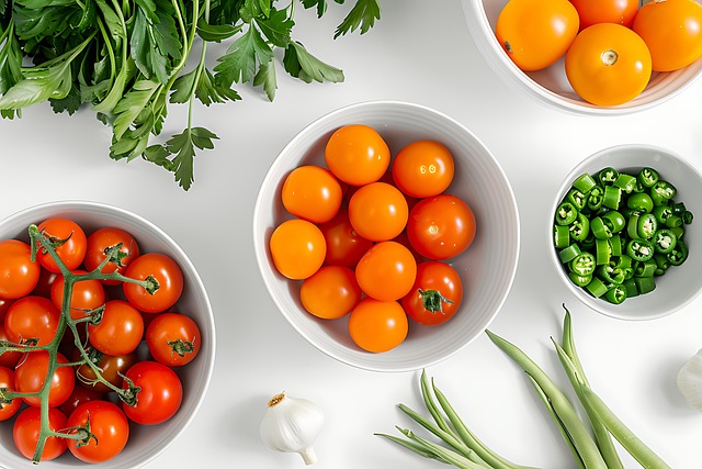 Free ai generated tomatoes vegetable illustration