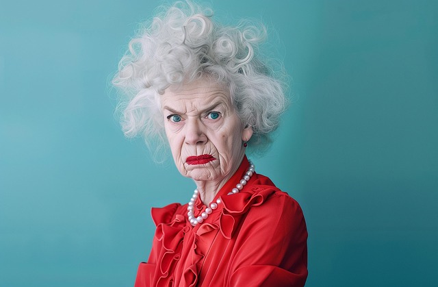 Free ai generated woman elderly illustration