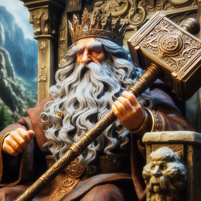Free dwarf king dwarf discussion illustration