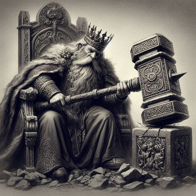 Download free HD stock image of Dwarf King Free dwarf king emperor illustration