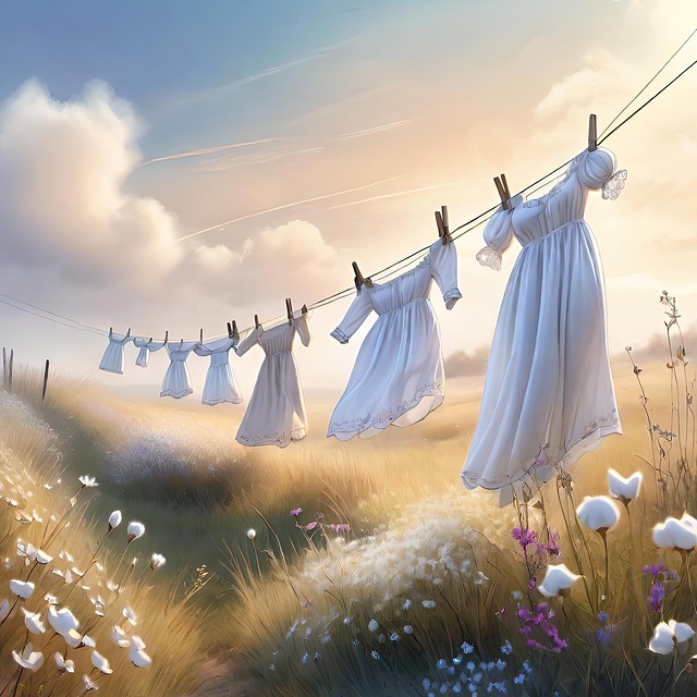 Download free HD stock image of Clothes Summer Free clothes summer laundry illustration