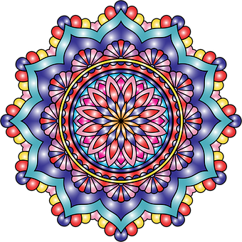 Free Mandala Oriental Symbol⁠ illustration and picture