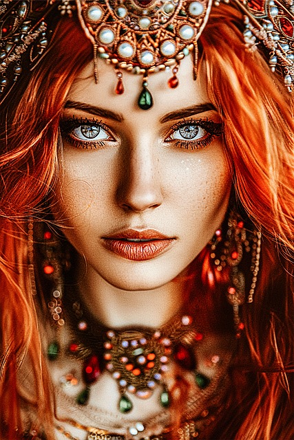 Download free HD stock image of Fantasy Women Free fantasy women girl illustration