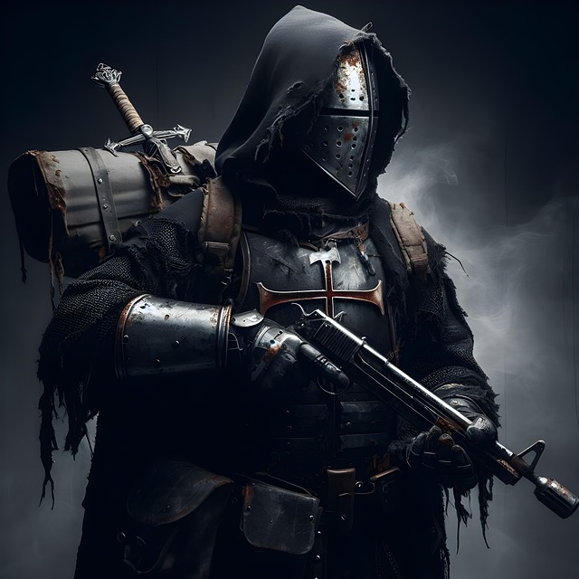 Free apocalypse dark faith illustration