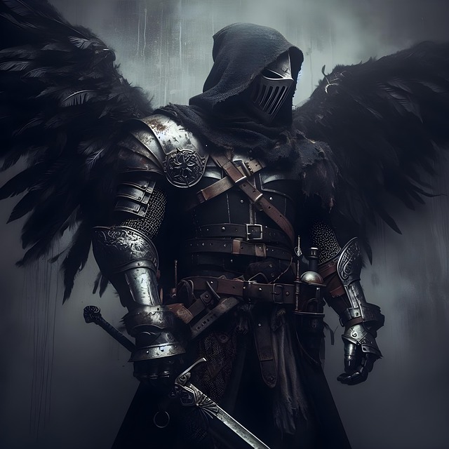Free apocalypse dark faith illustration