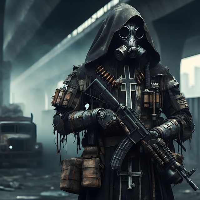 Free apocalypse dark faith illustration