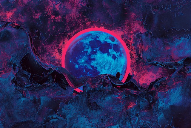 Free planet space backgrounds illustration