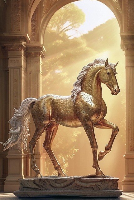 Free horse animal arc illustration