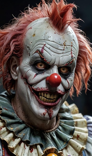 Free Clown Horror illustration and picture